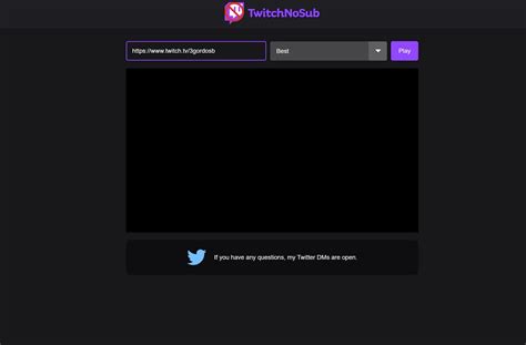 watch twitch vods without subscription|TwitchNoSub